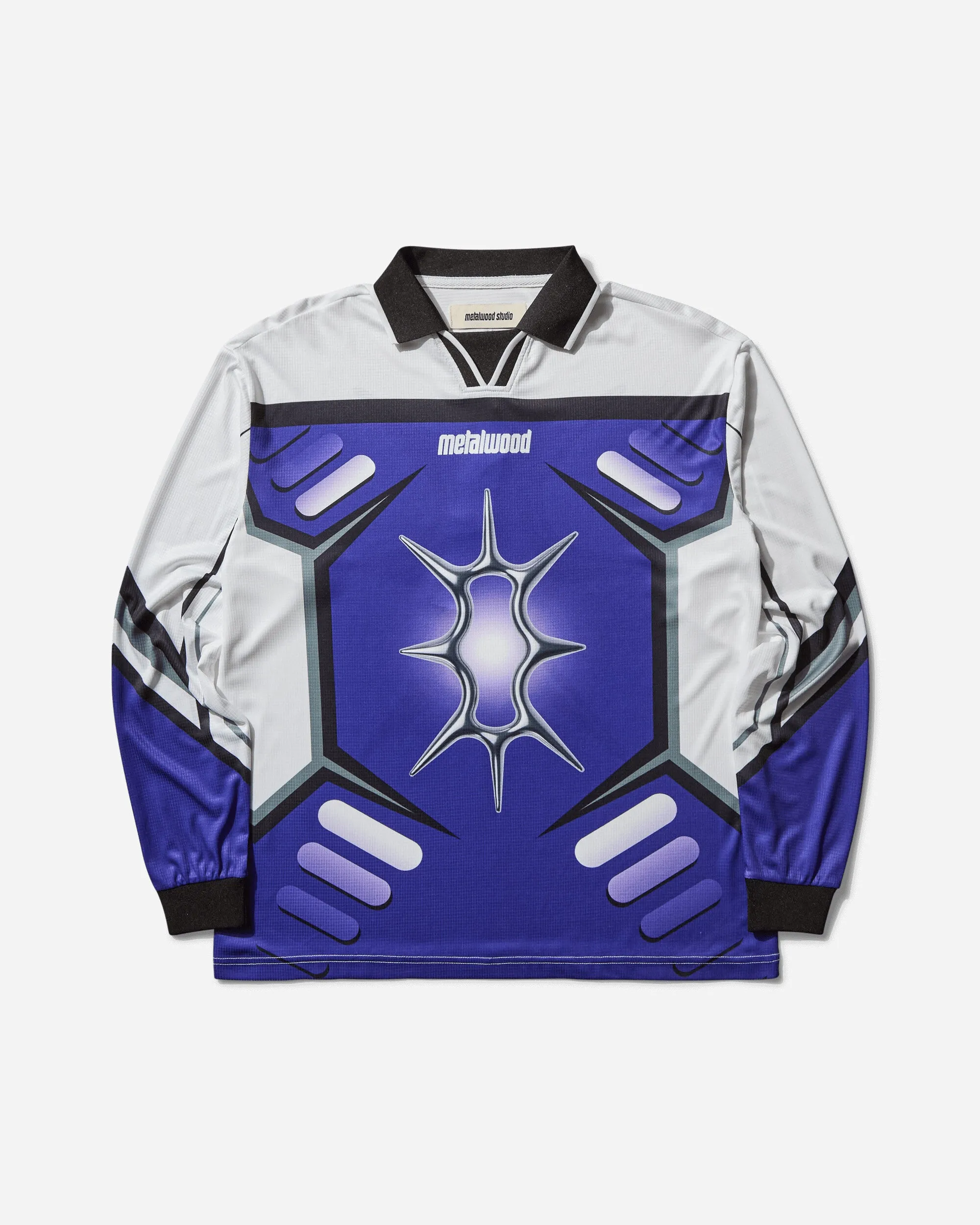 Men's X-Games Longsleeve Jersey White / Blurple