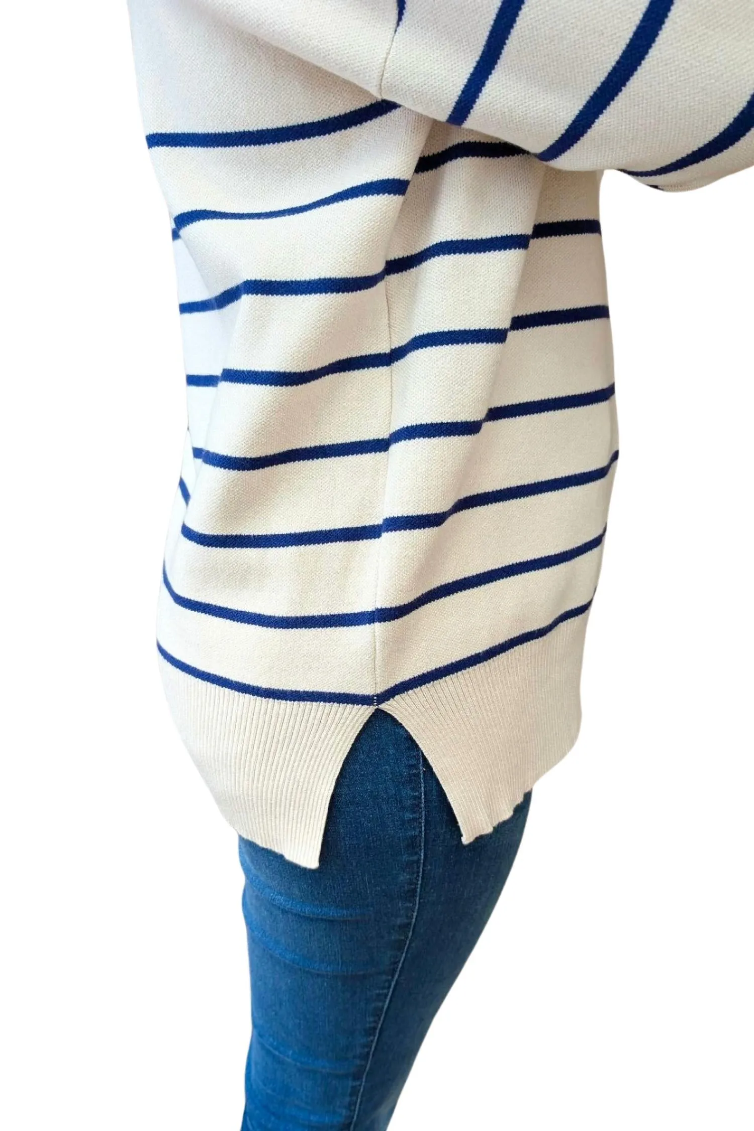 Milly Sweater In Navy
