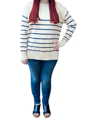 Milly Sweater In Navy