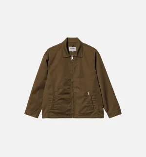 Modular Twill Mens Jacket - Brown