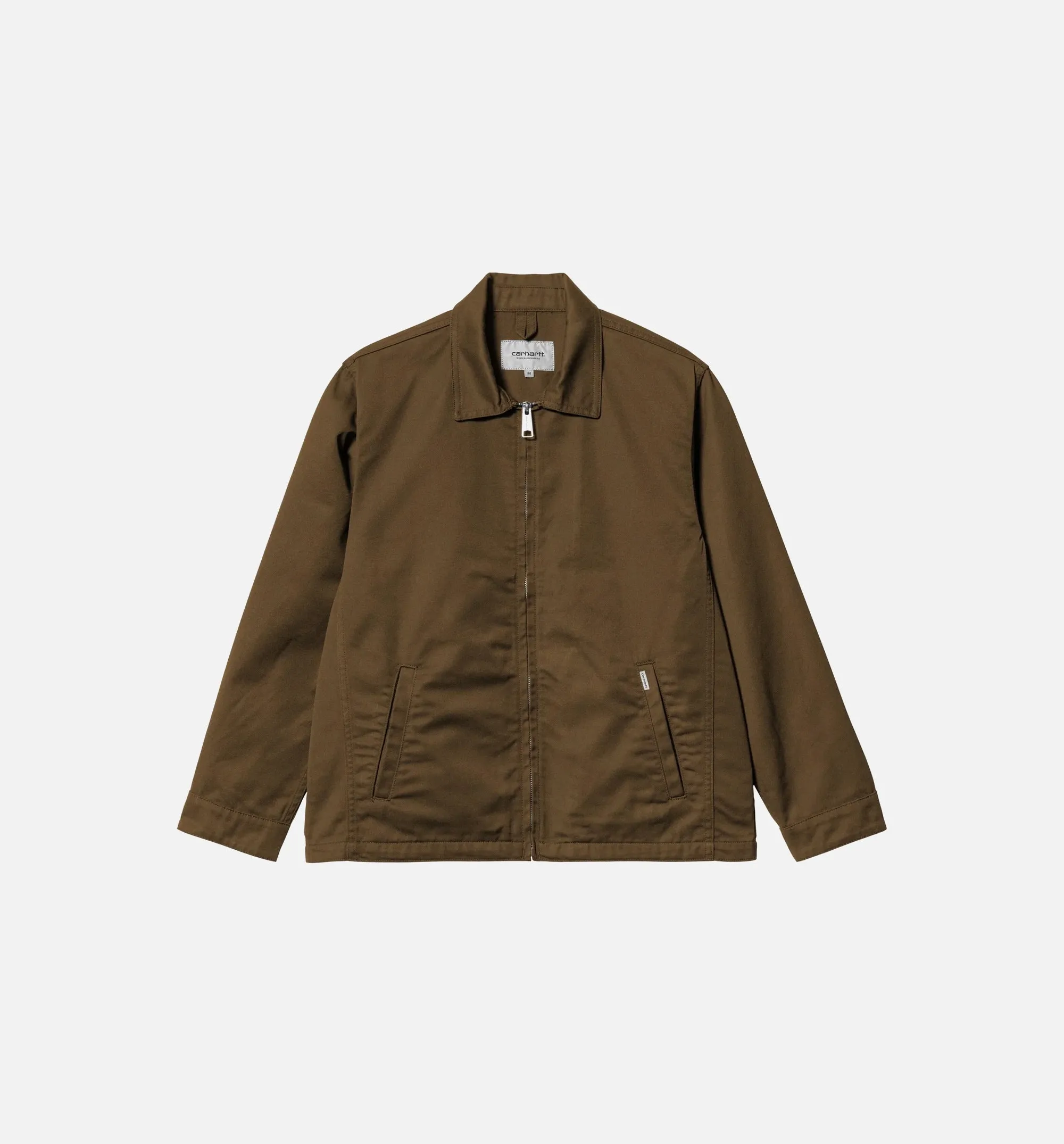 Modular Twill Mens Jacket - Brown