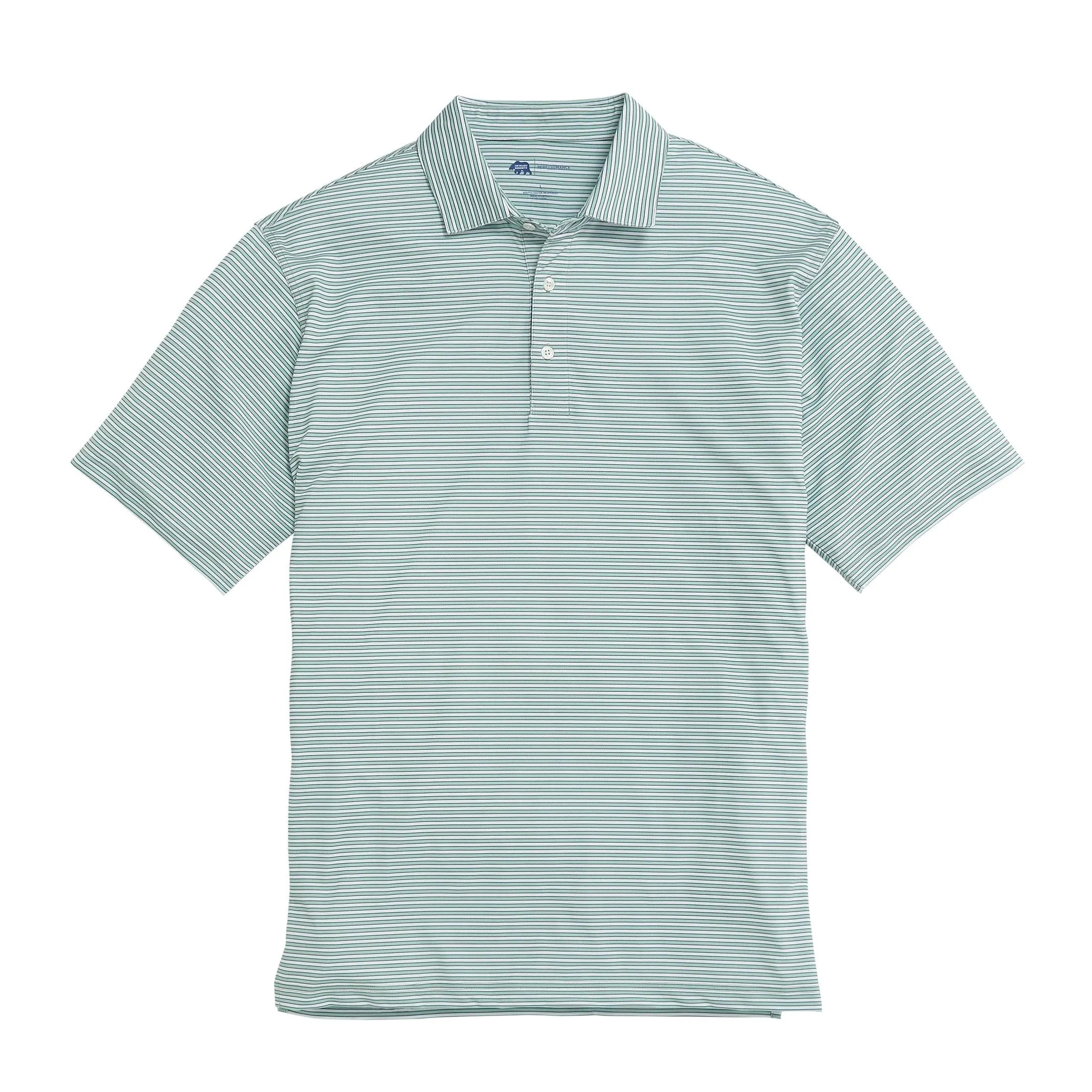 Mulligan Stripe Performance Polo
