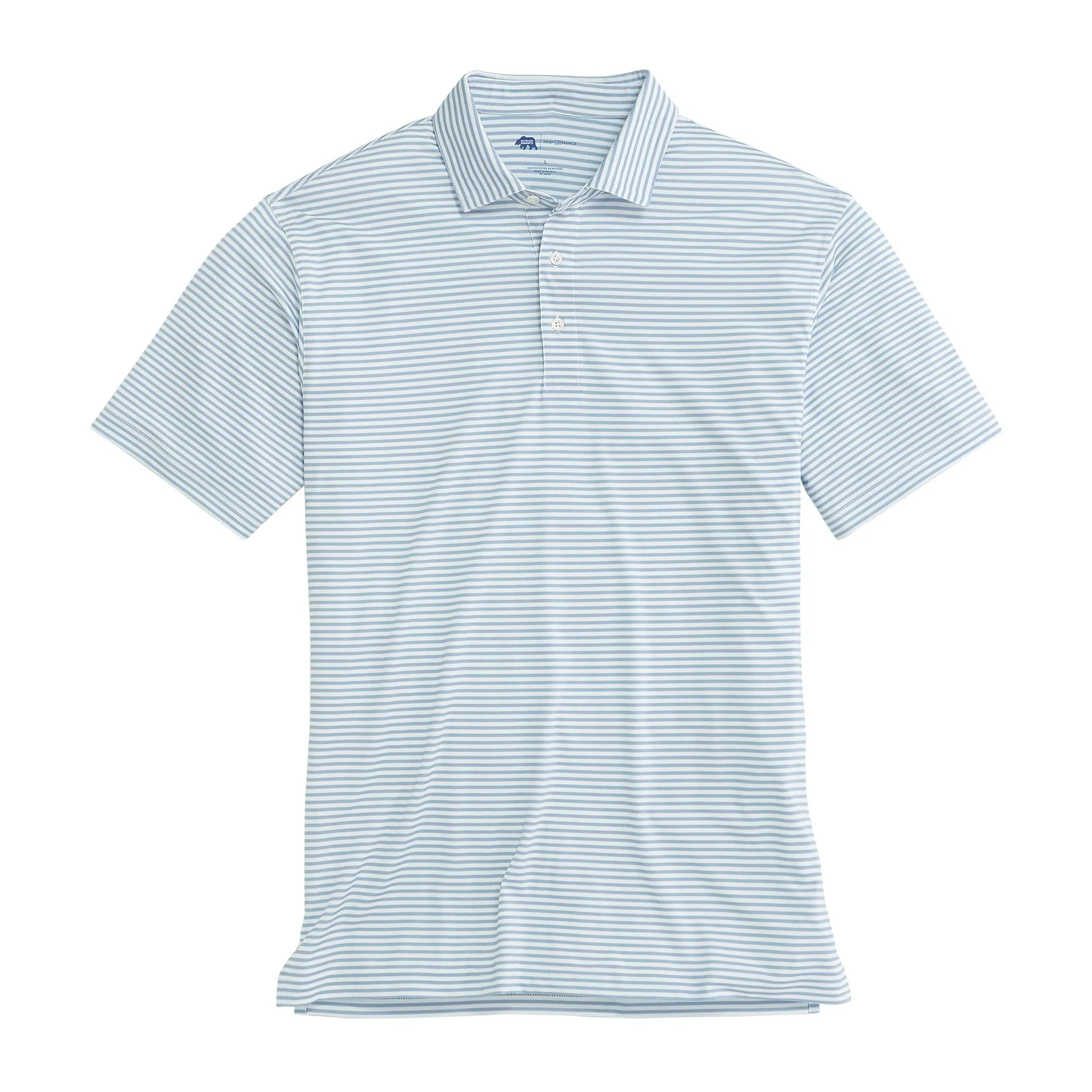 Mulligan Stripe Performance Polo