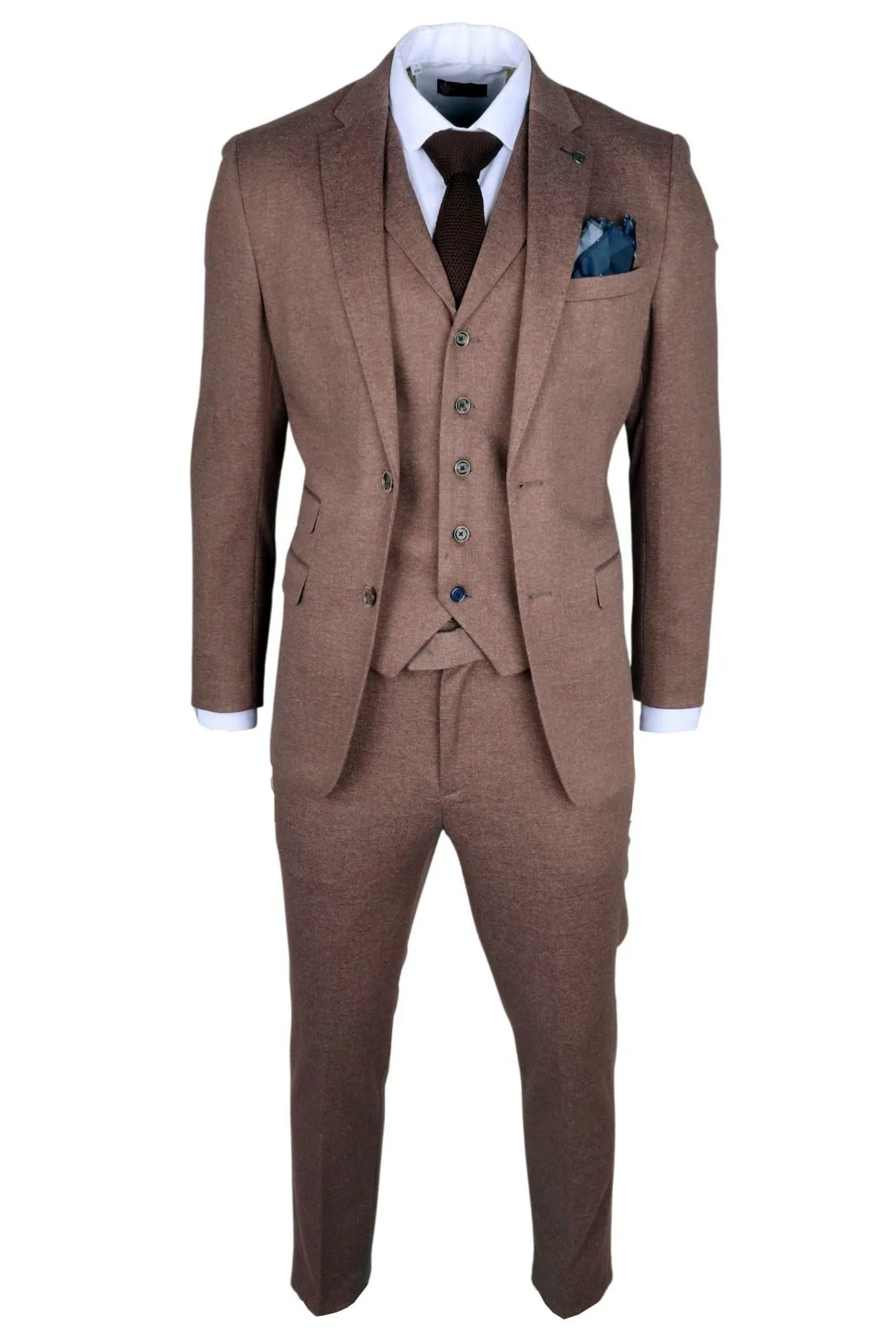 Nathan 3 Piece Slim Fit Suit