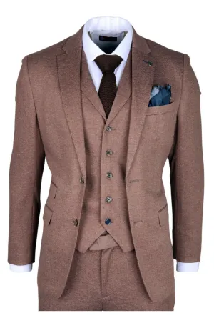Nathan 3 Piece Slim Fit Suit