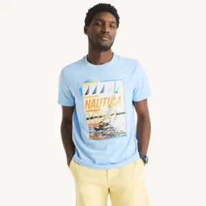Nautica Mens 1983 Graphic T-Shirt