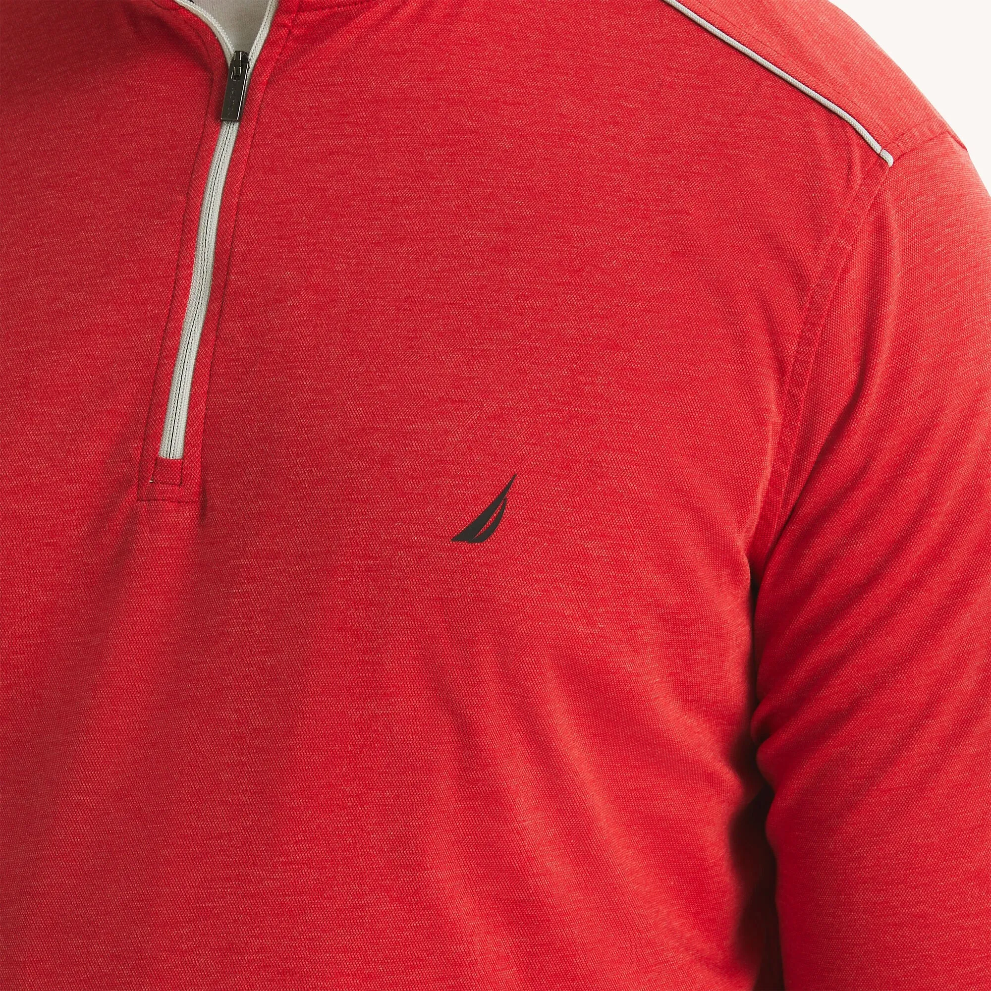 Nautica Mens Big & Tall Quarter-Zip Sweatshirt