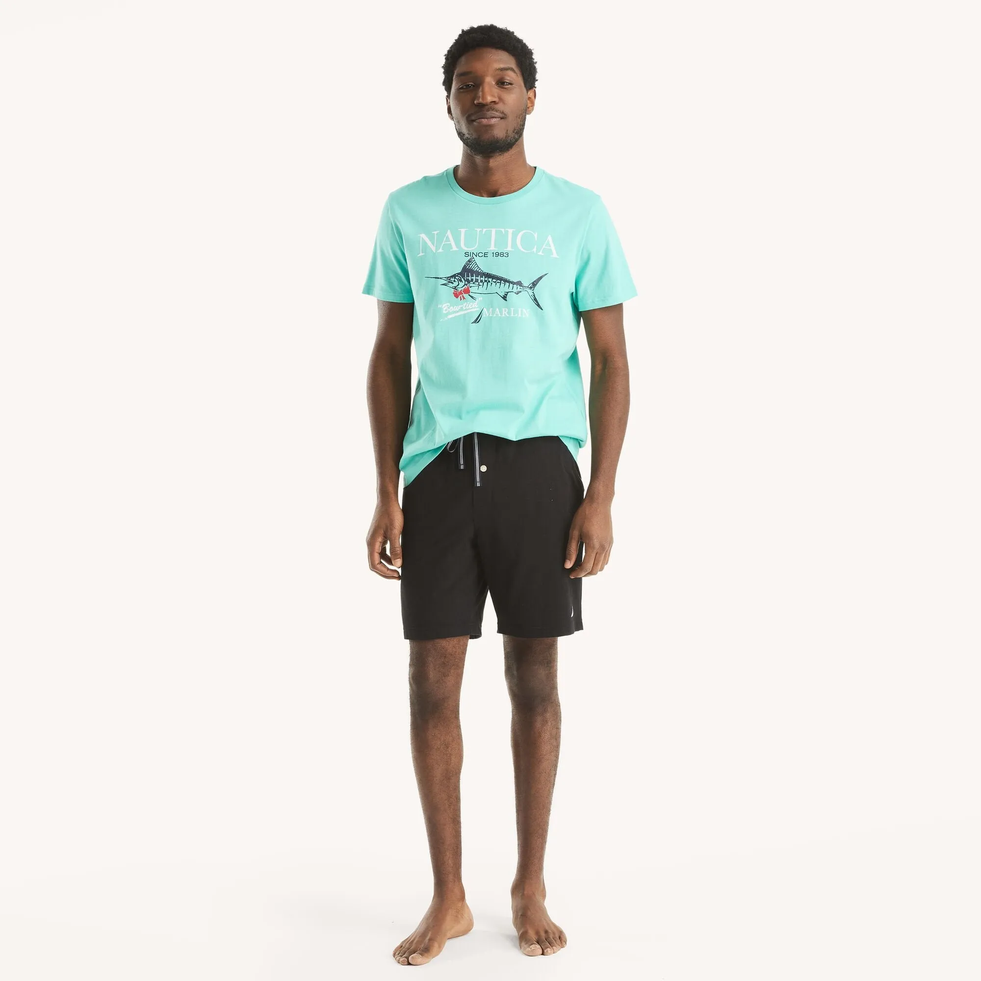 Nautica Mens Marlin Graphic T-Shirt