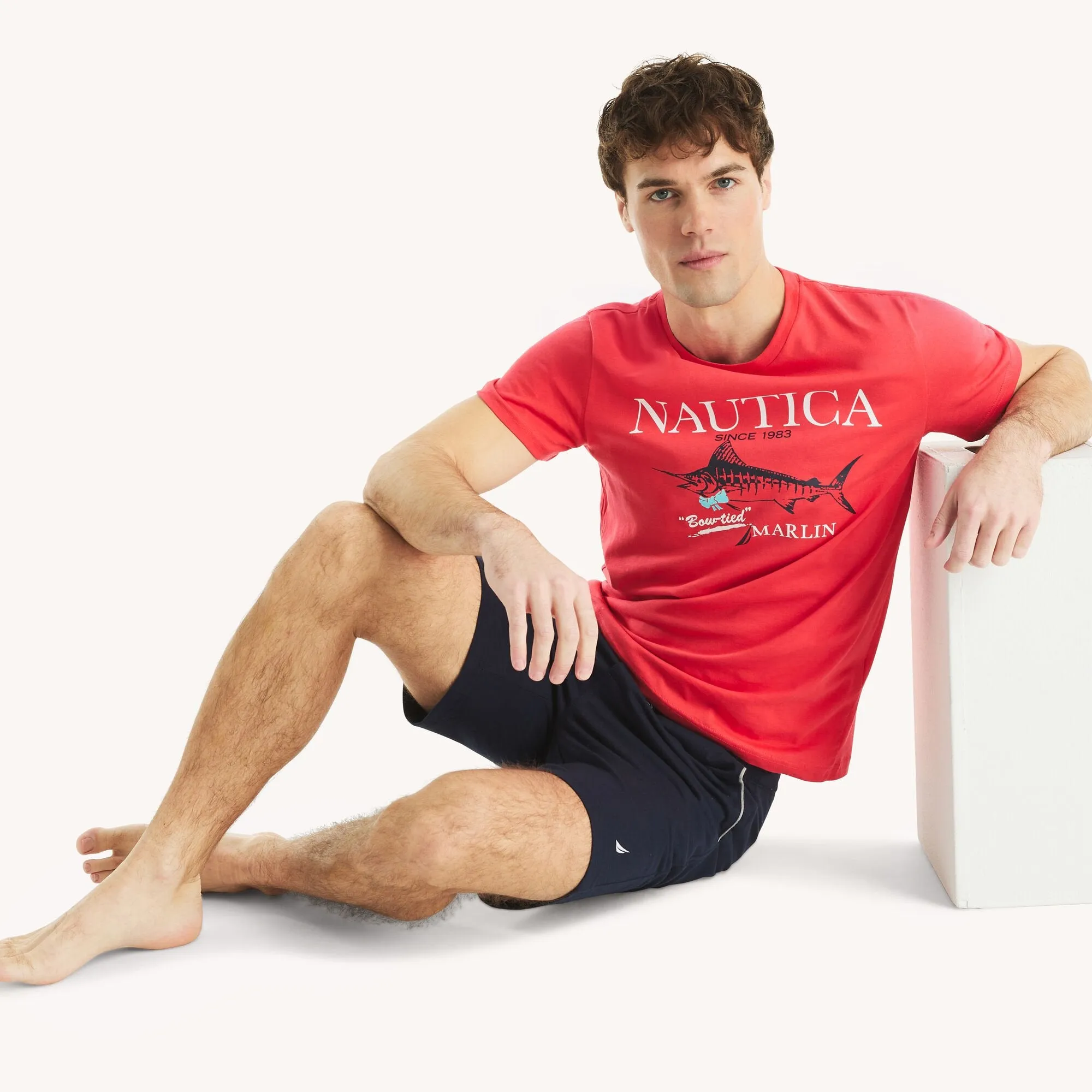 Nautica Mens Marlin Graphic T-Shirt