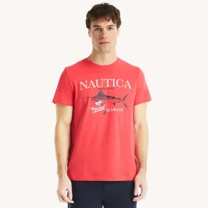 Nautica Mens Marlin Graphic T-Shirt