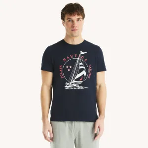 Nautica Mens Sailing Graphic T-Shirt