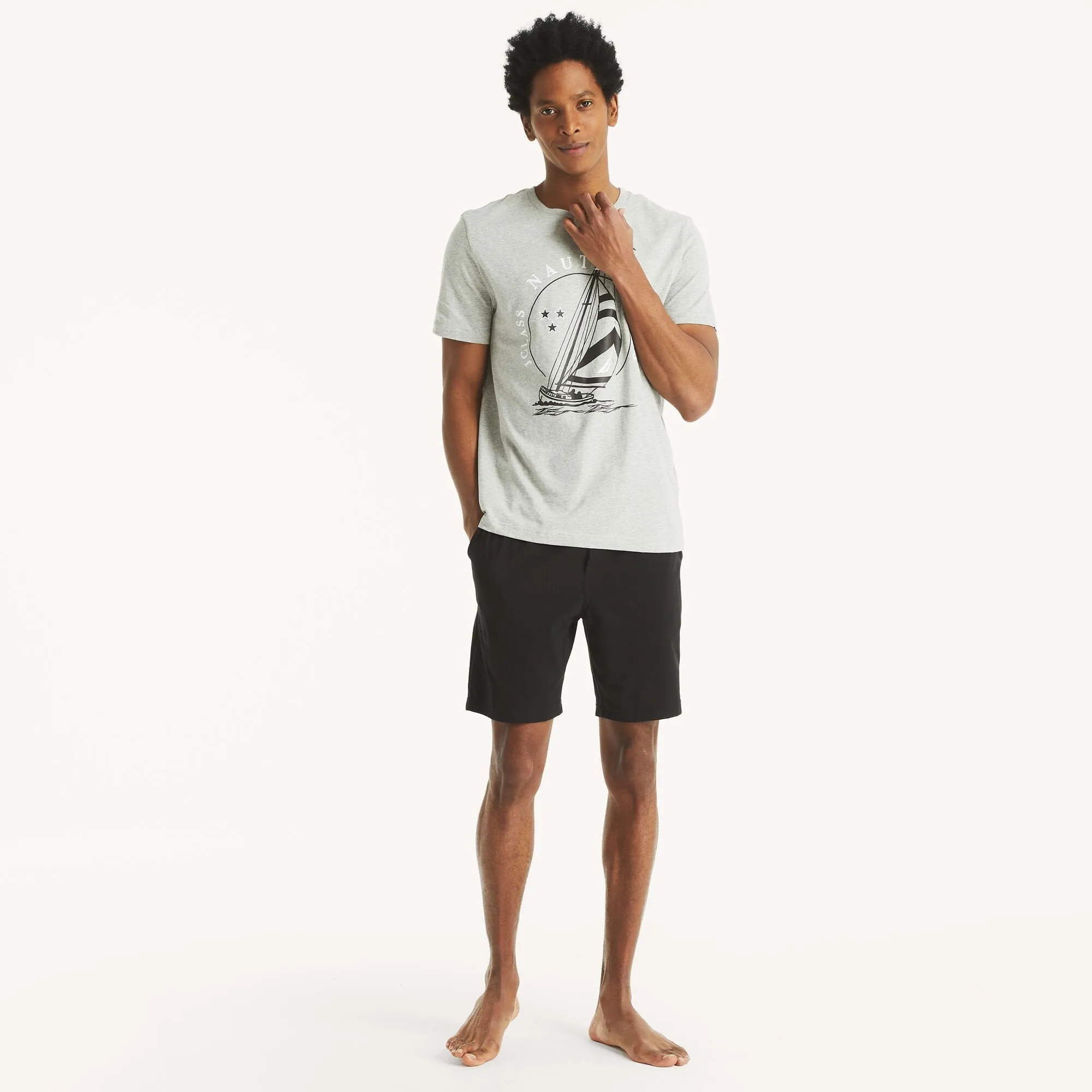 Nautica Mens Sailing Graphic T-Shirt