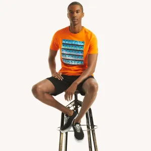 Nautica Mens West Coast Graphic T-Shirt