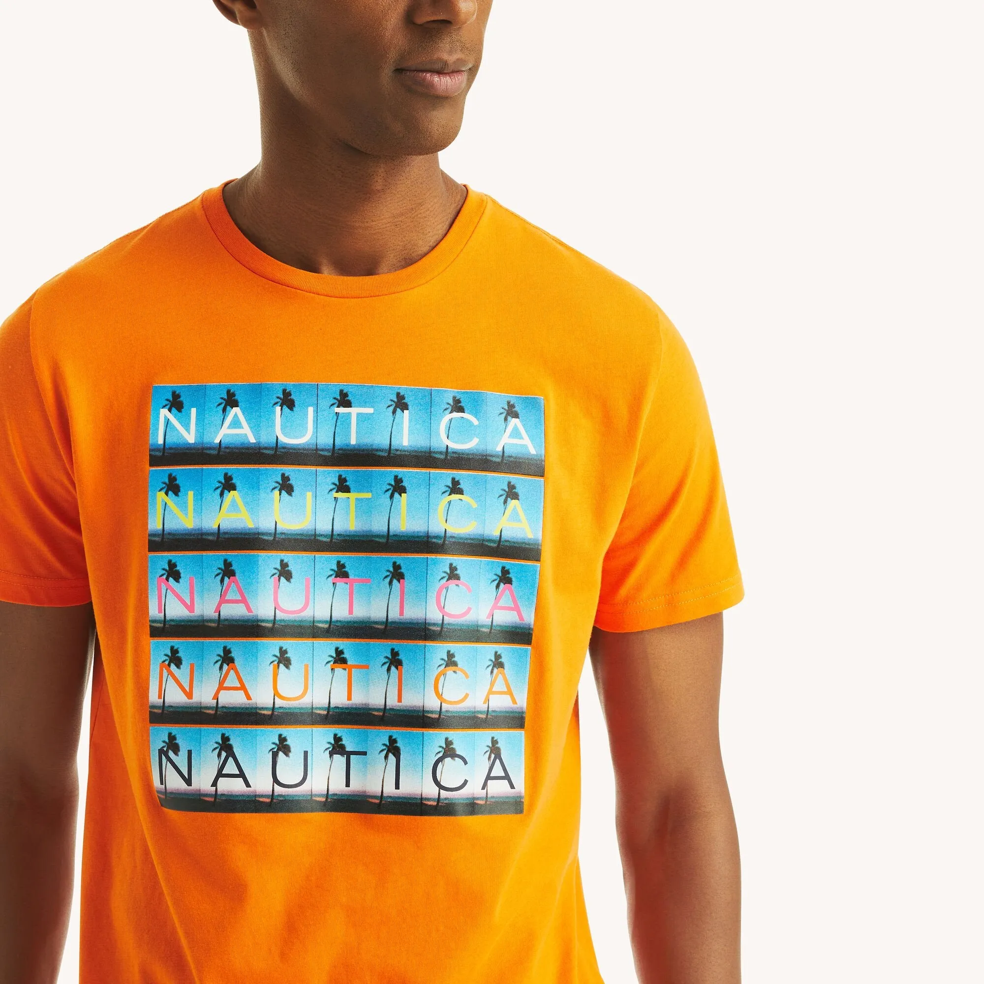 Nautica Mens West Coast Graphic T-Shirt