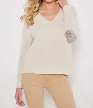 New Found Love Sweater In Sheepskin