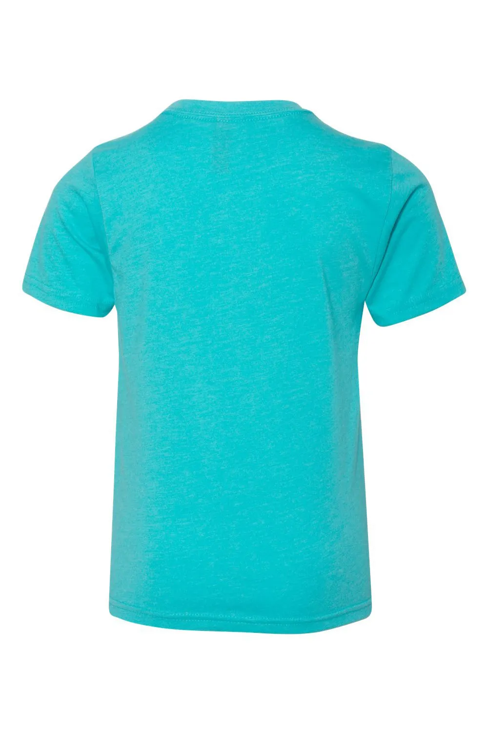 Next Level Youth CVC Jersey Short Sleeve Crewneck T-Shirt - Tahiti Blue