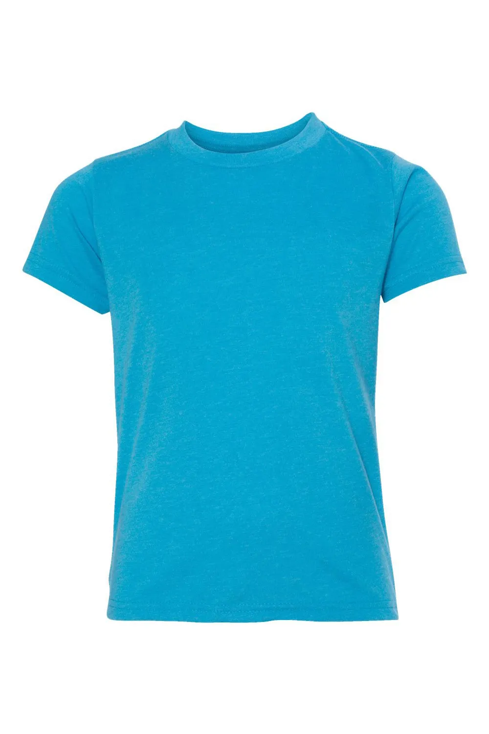 Next Level Youth Jersey Short Sleeve Crewneck T-Shirt - Vintage Turquoise Blue