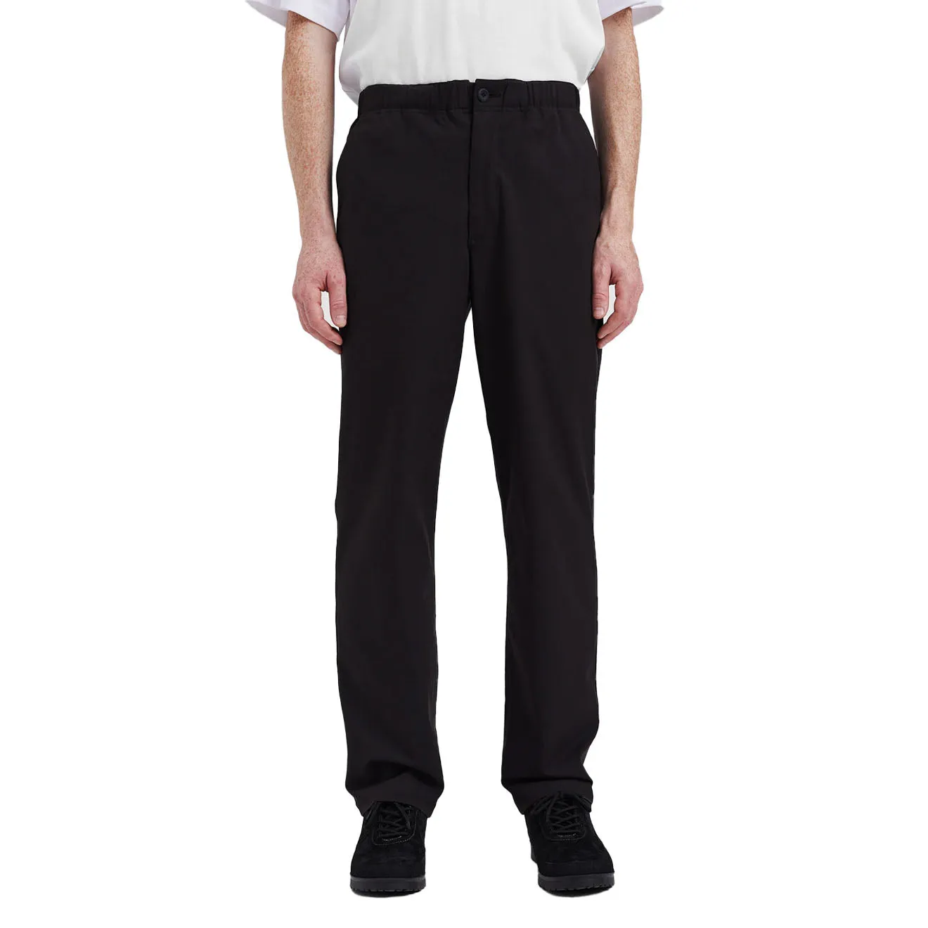 Norse Projects Ezra Relaxed Solotex Twill Trouser Black