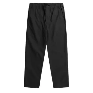Norse Projects Ezra Relaxed Solotex Twill Trouser Black