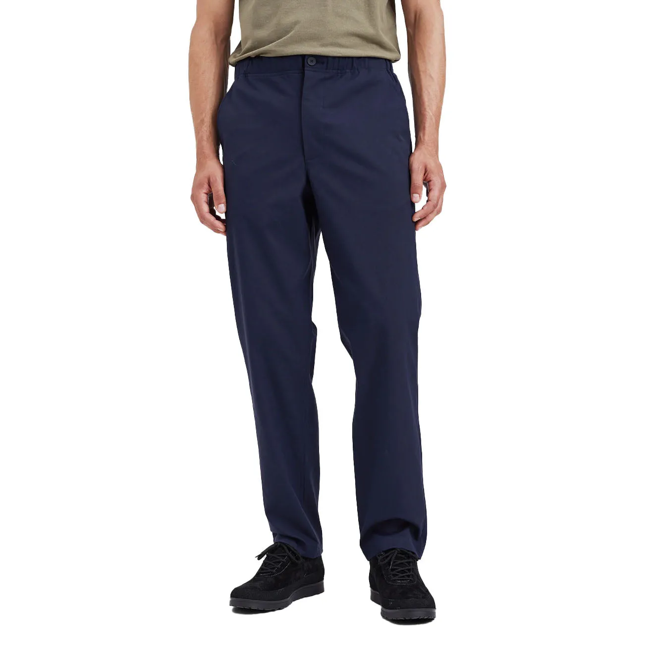 Norse Projects Ezra Relaxed Solotex Twill Trouser Dark Navy