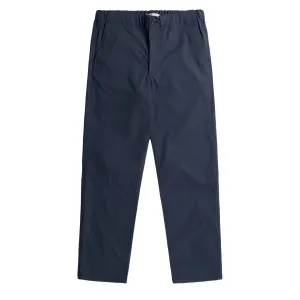 Norse Projects Ezra Relaxed Solotex Twill Trouser Dark Navy