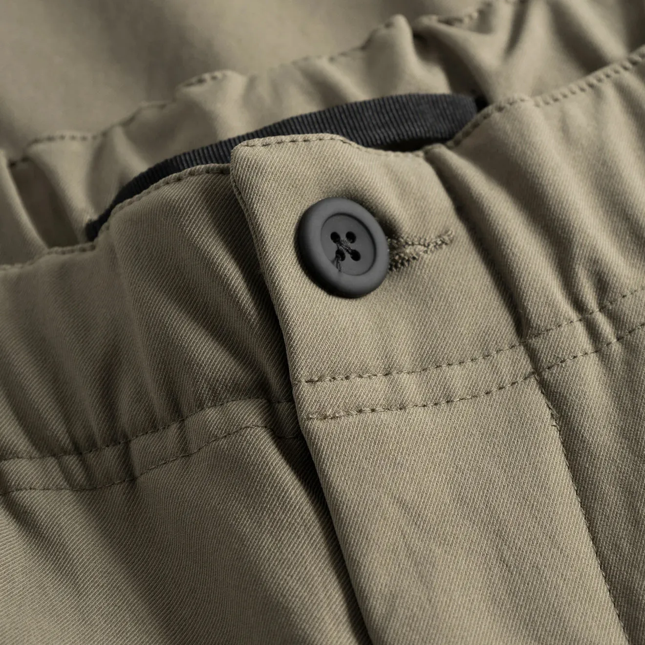 Norse Projects Ezra Relaxed Solotex Twill Trouser Sediment Green