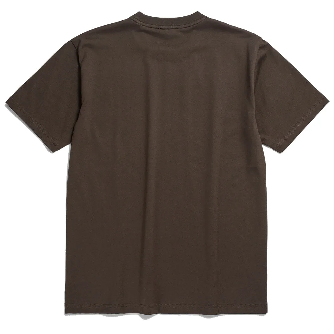 Norse Projects Johannes Logo T-Shirt Heathland Brown