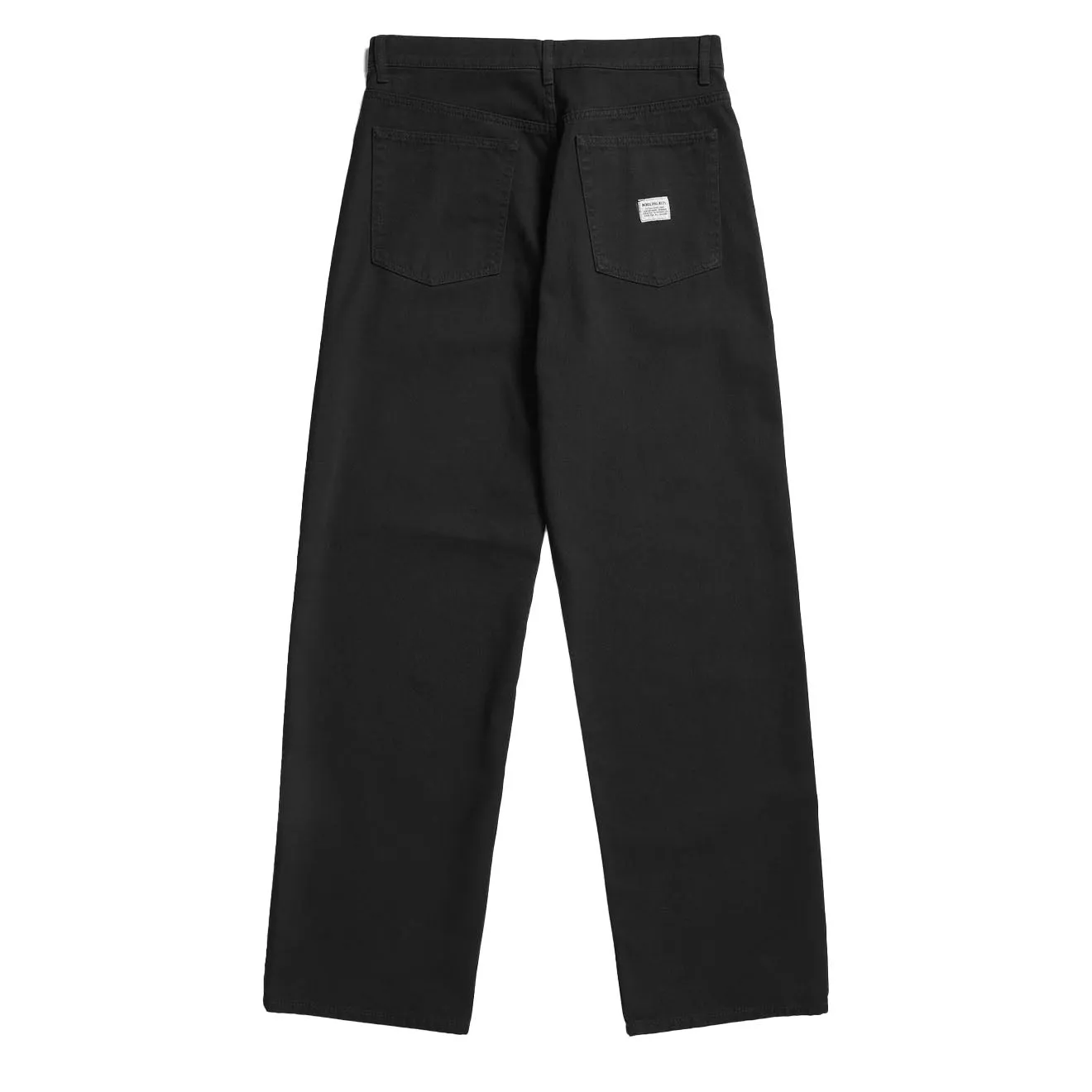 Norse Projects Mogens Relaxed 5 Pocket Heavy Twill Black