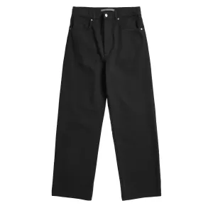 Norse Projects Mogens Relaxed 5 Pocket Heavy Twill Black