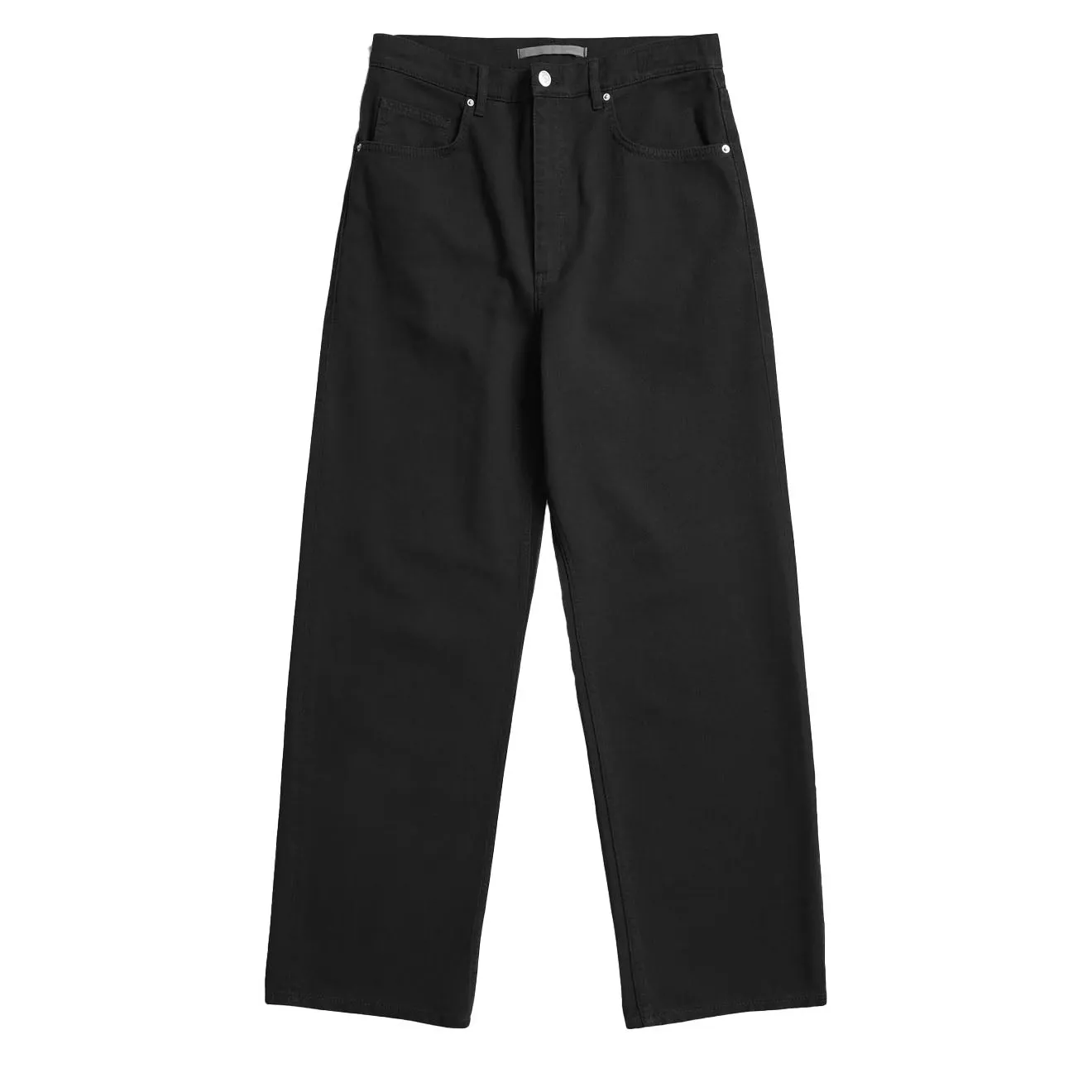 Norse Projects Mogens Relaxed 5 Pocket Heavy Twill Black