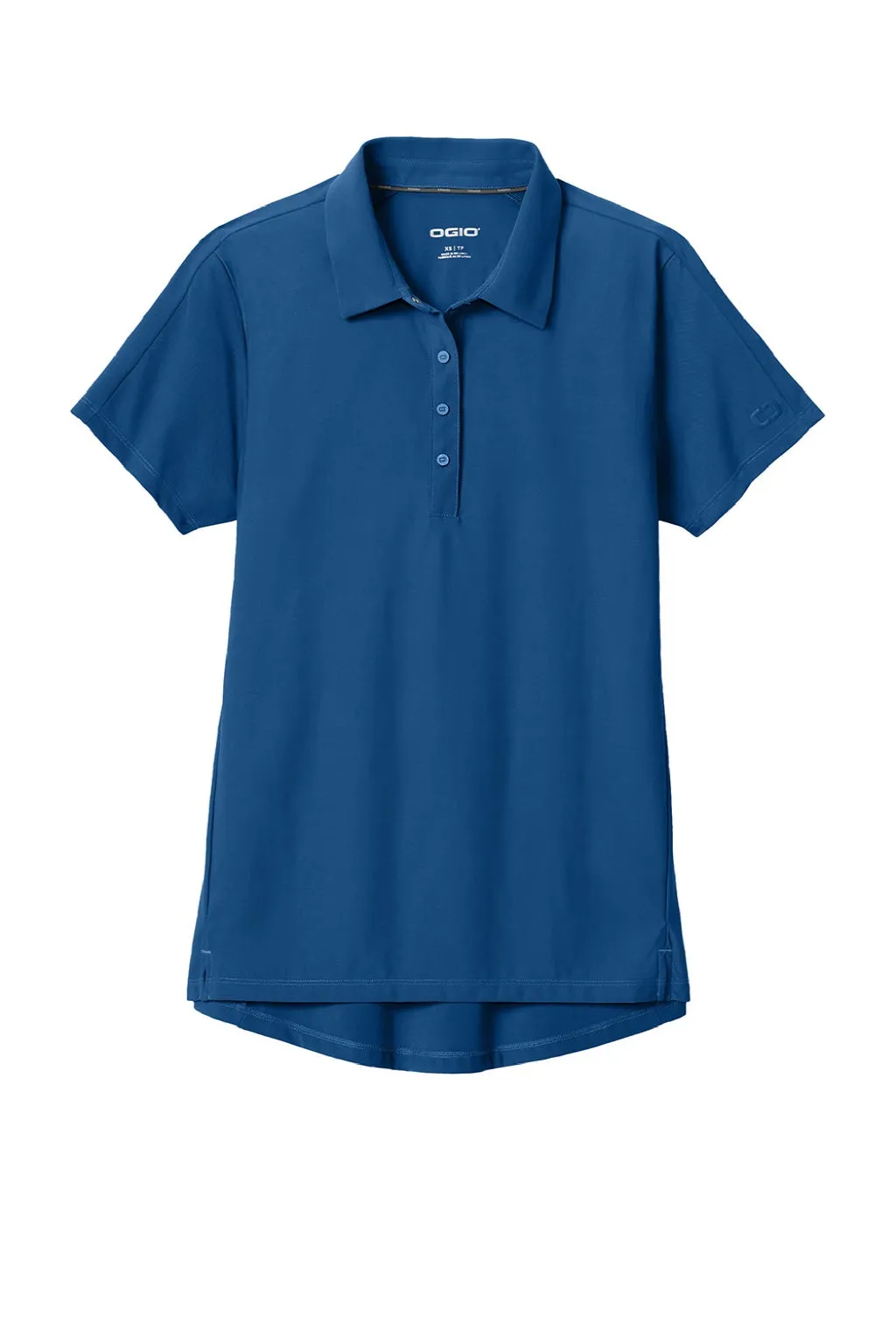 Ogio Womens Envision Moisture Wicking Short Sleeve Polo Shirt - Force Blue