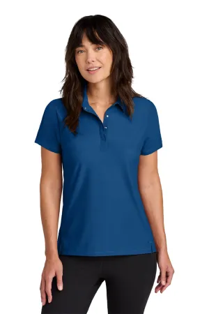 Ogio Womens Envision Moisture Wicking Short Sleeve Polo Shirt - Force Blue