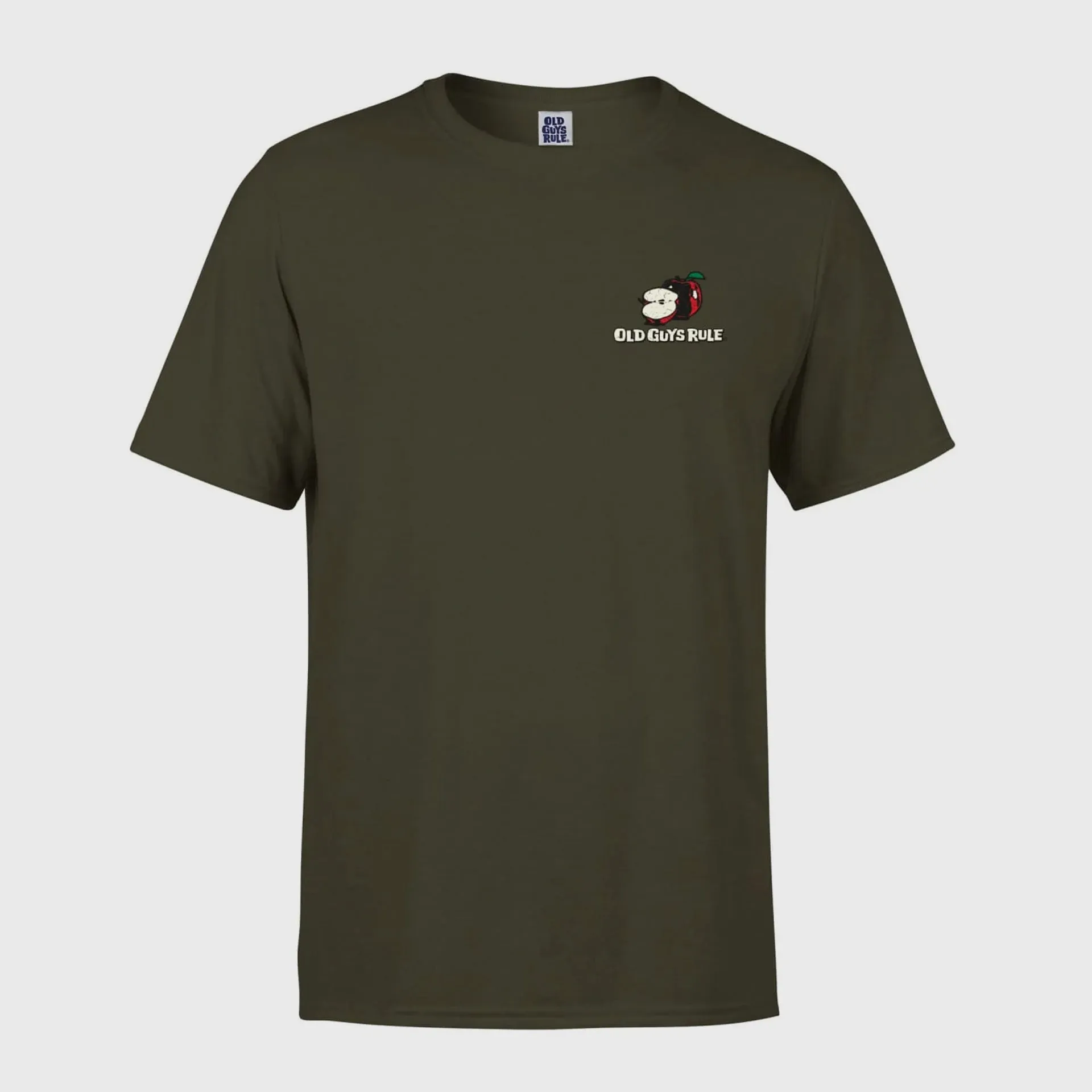 Old Guys Rule 'Five-A-Day III' T-Shirt - Olive