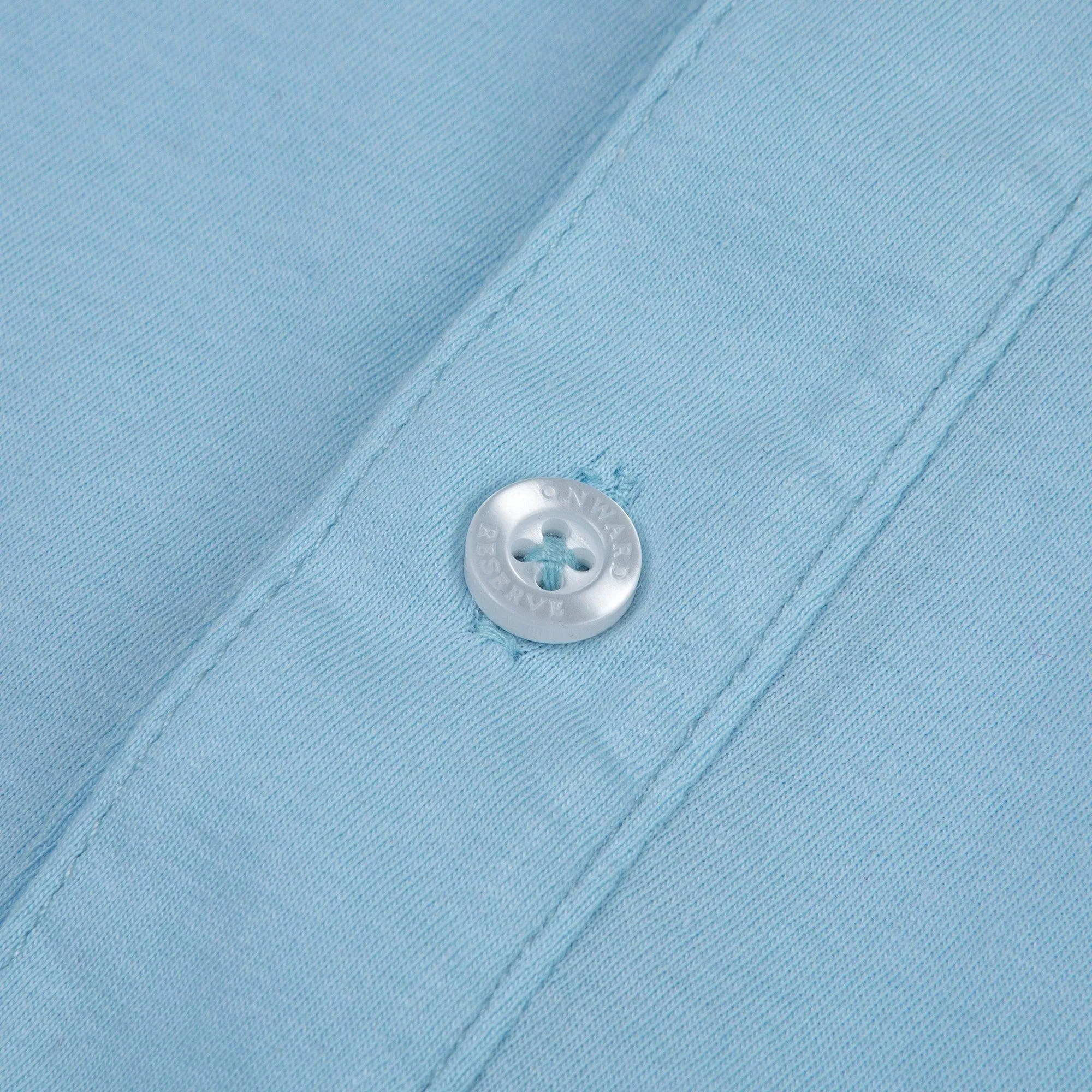 Old School Polo - Blue Fog