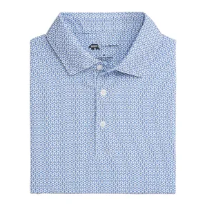Out of Office Printed Performance Polo - Naval Academy