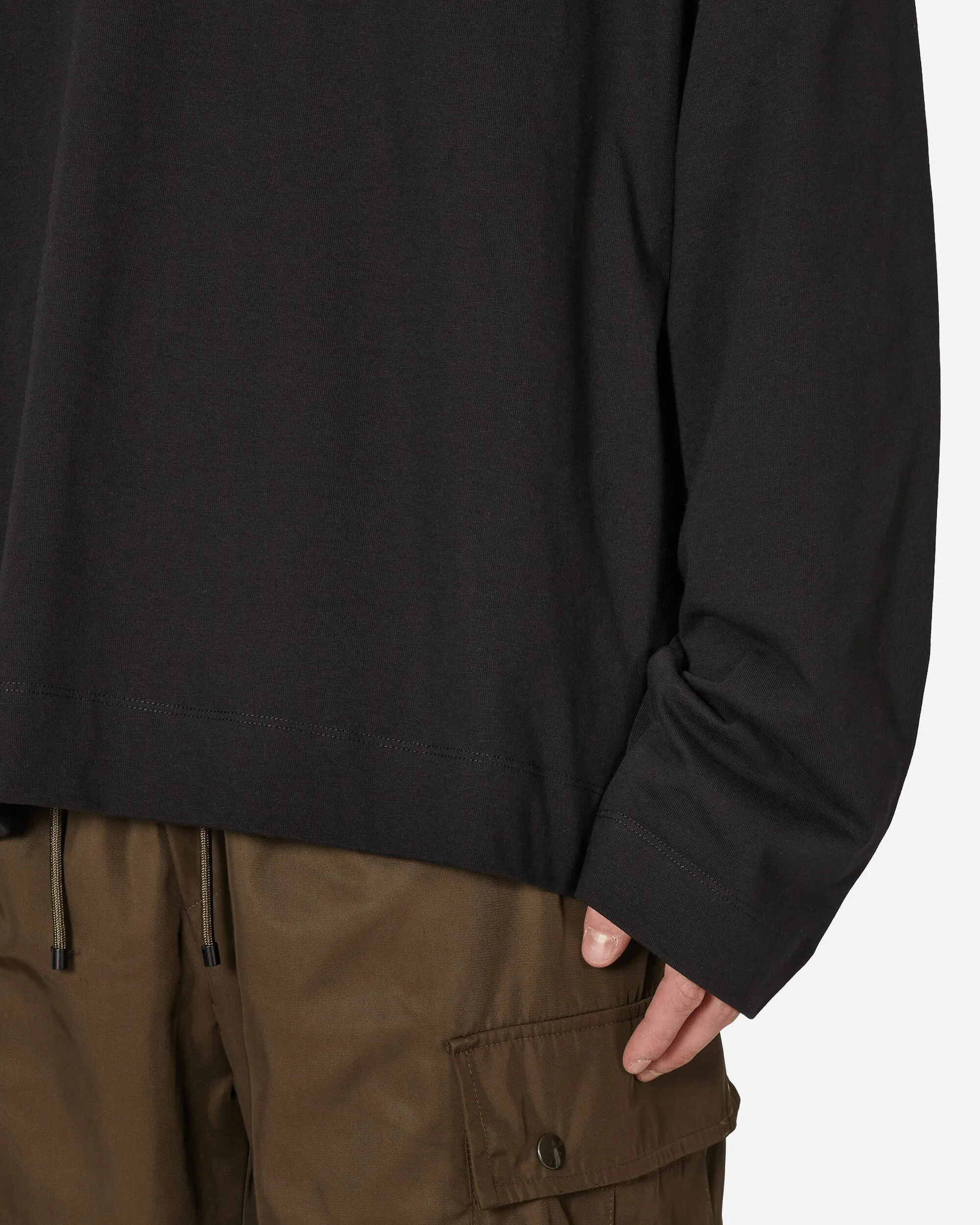 Oversized Longsleeve T-Shirt Black