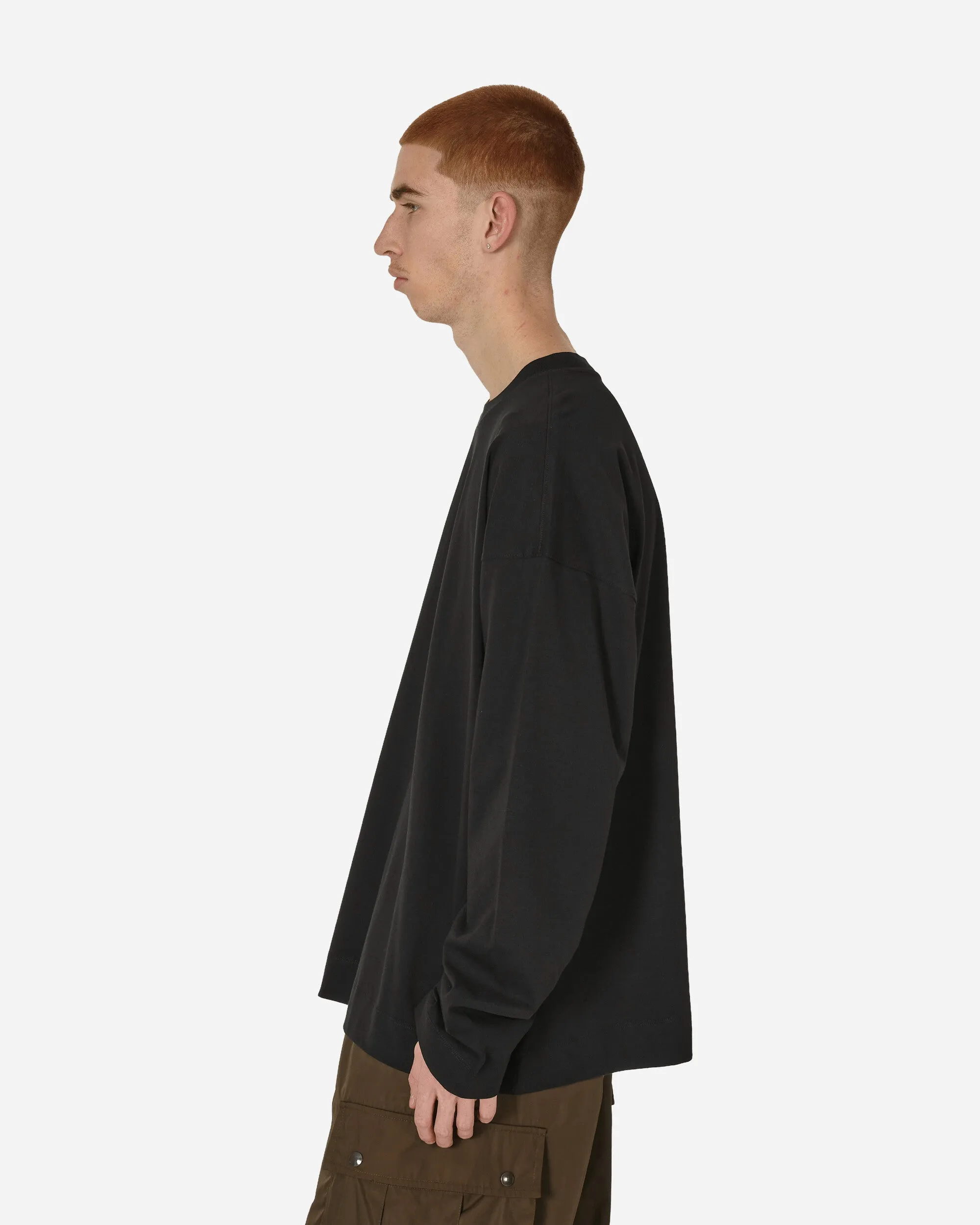 Oversized Longsleeve T-Shirt Black