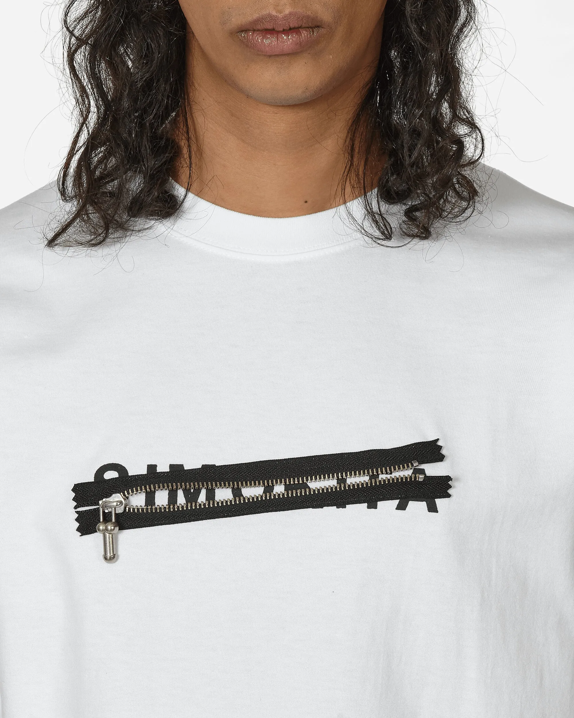 P-Zip T-Shirt White