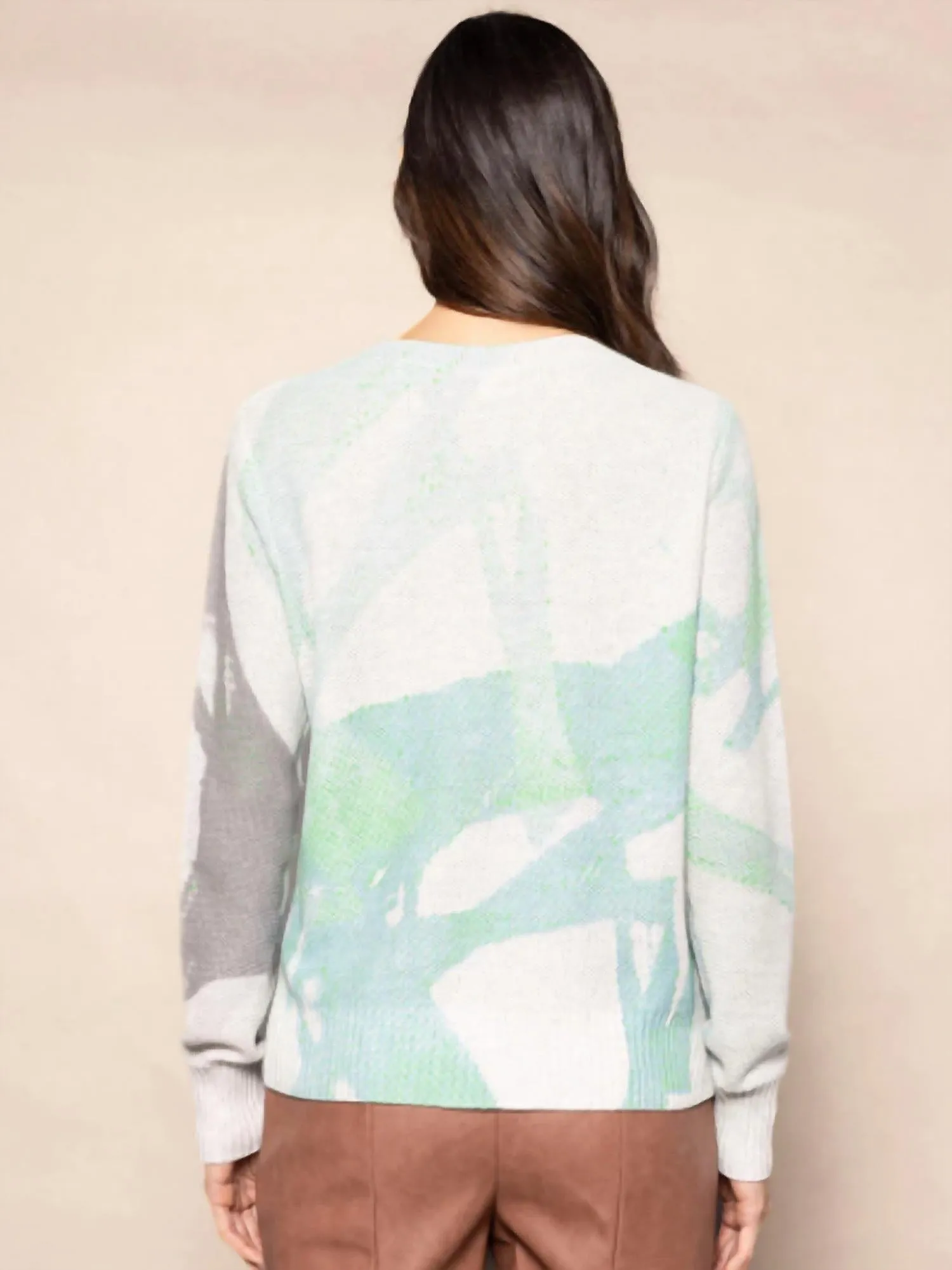 Painters Punch Sweater In Blue Hues