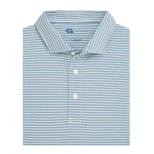 Pairing Stripe Performance Pique Polo - Naval Academy