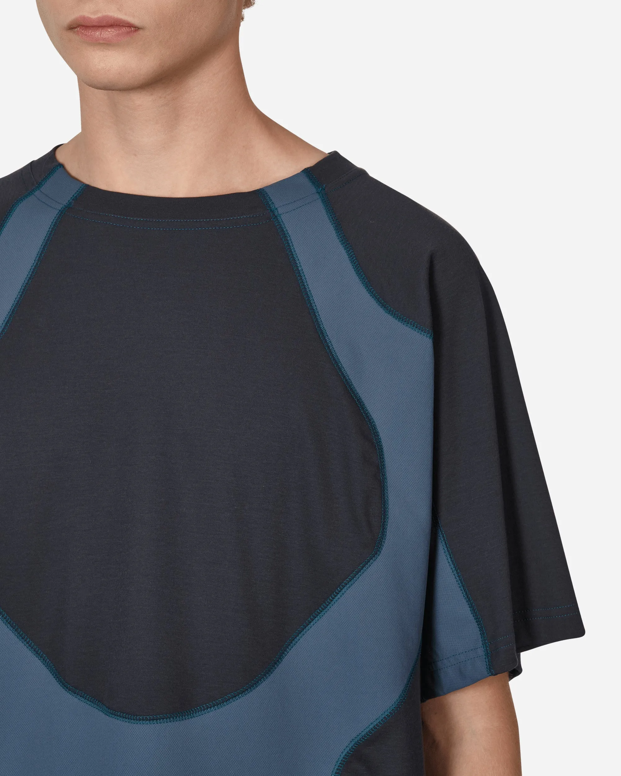 Paneled T-Shirt Dark Grey