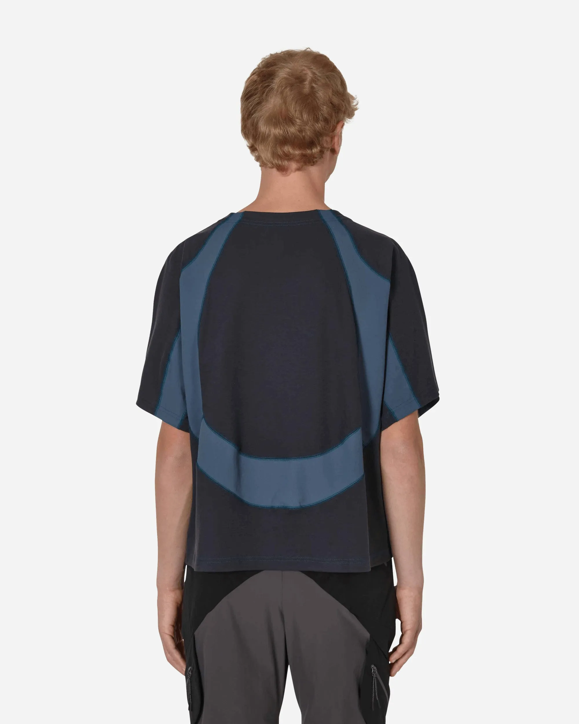 Paneled T-Shirt Dark Grey
