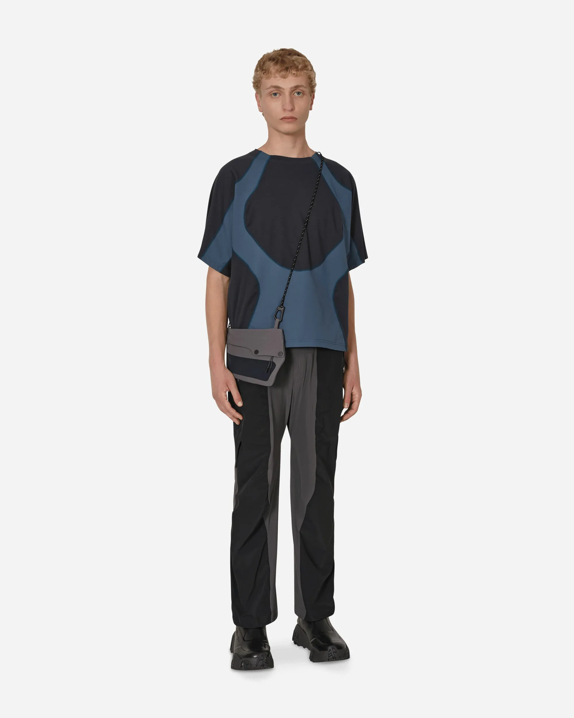 Paneled T-Shirt Dark Grey