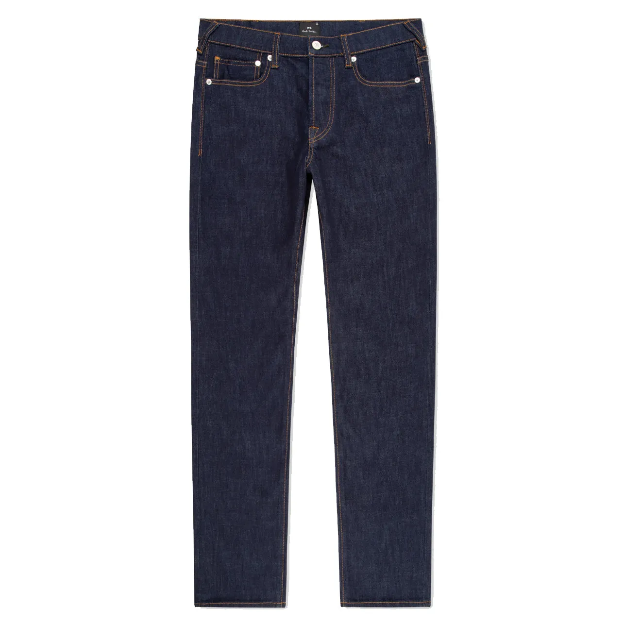 Paul Smith Standard-Fit Crosshatch Stretch Jeans Indigo-Rinse