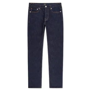 Paul Smith Standard-Fit Crosshatch Stretch Jeans Indigo-Rinse