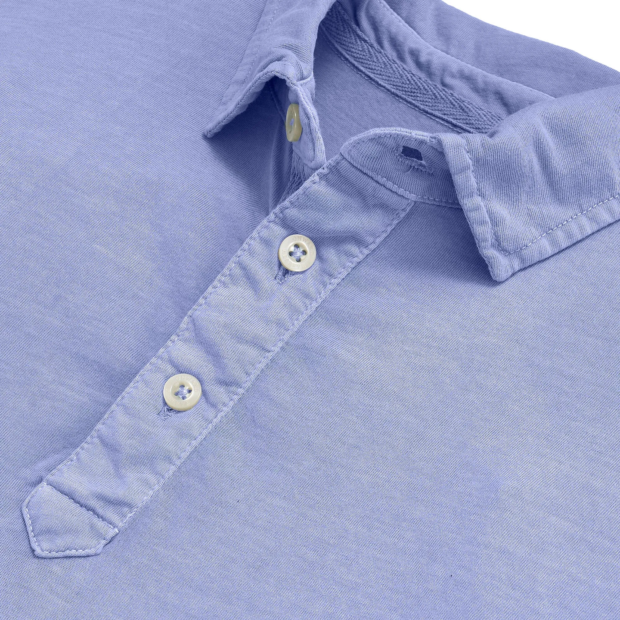 Perry Long Sleeve Polo - Day Break