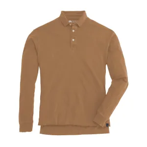 Perry Long Sleeve Polo - Woodthrush