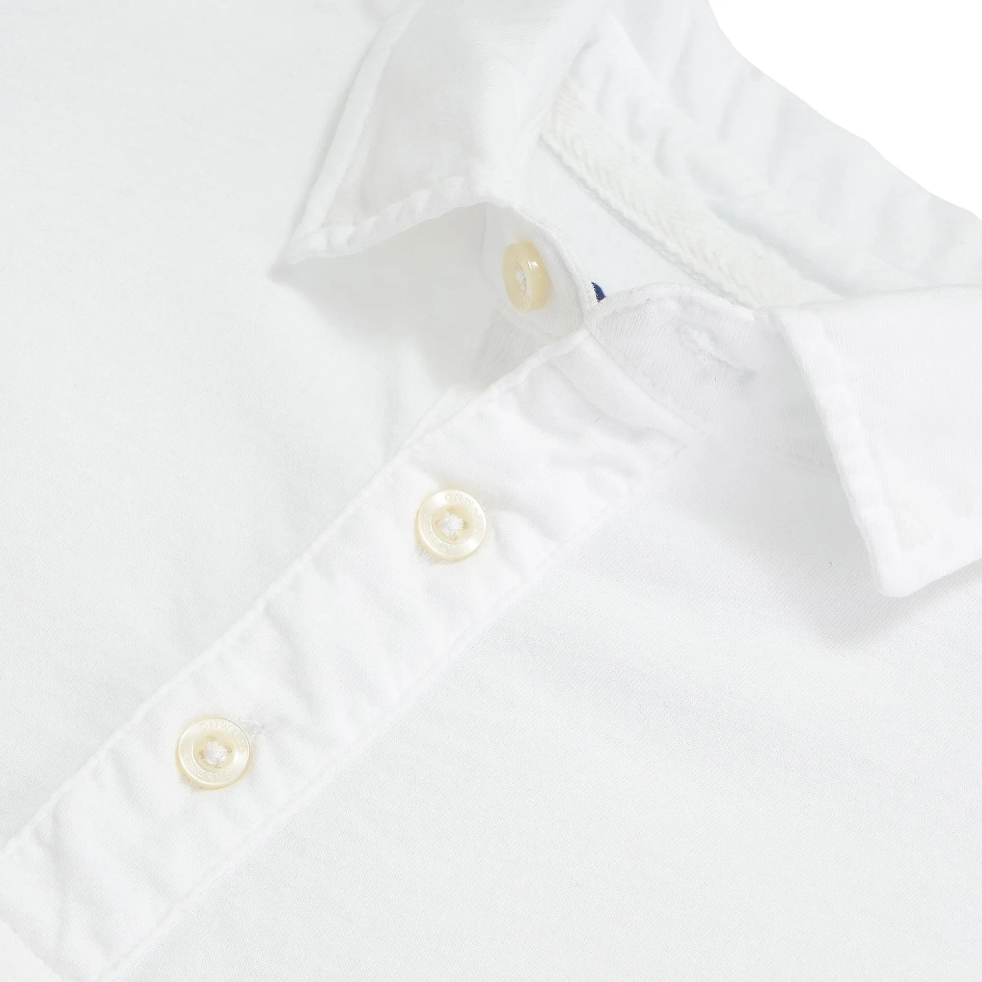 Perry Short Sleeve Polo - White