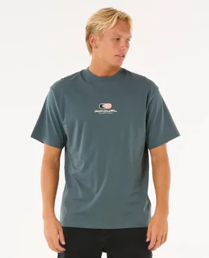 Pill Icon T-Shirt in Pine Night
