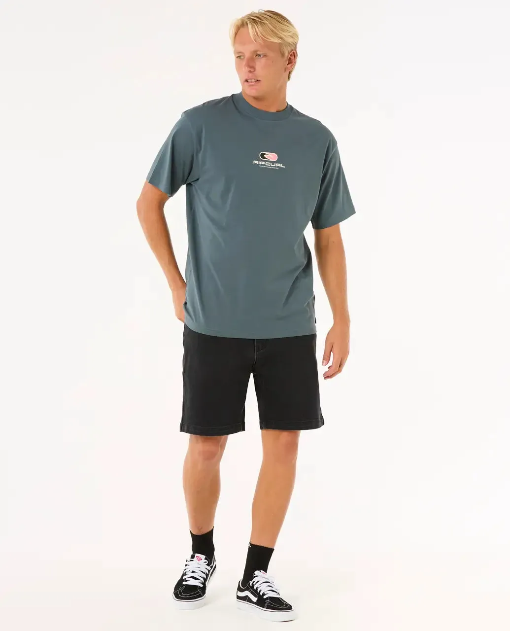 Pill Icon T-Shirt in Pine Night